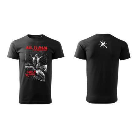 Koszulka Tabula Raza Jezu Ty Żydzie wersja czarna